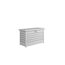 Gartenbox 'FreizeitBox 100' Stahl silbern 101 x 61 x 46 cm