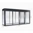 Gewächshaus 'SunGarden Select 4.1' 443 x 128 cm mit 10 mm Doppelstegplatten anthrazit-metallic