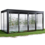 Gewächshaus 'SunGarden Select 4.2' 443 x 233 cm mit 10 mm Doppelstegplatten anthrazit-metallic