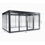 Gewächshaus 'SunGarden Select 4.3' 443 x 338 cm mit 10 mm Doppelstegplatten anthrazit-metallic
