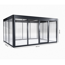 Gewächshaus 'SunGarden Select 4.3' 443 x 338 cm mit 10 mm Doppelstegplatten anthrazit-metallic