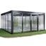 Gewächshaus 'SunGarden Select 4.4' 443 x 443 cm mit 10 mm Doppelstegplatten anthrazit-metallic