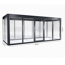 Gewächshaus 'SunGarden Select 5.2' 548 x 233 cm mit 10 mm Doppelstegplatten anthrazit-metallic