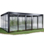 Gewächshaus 'SunGarden Select 5.4' 548 x 443 cm mit 10 mm Doppelstegplatten anthrazit-metallic