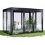 Gewächshaus 'SunGarden Infinity 3.2' 338 x 233 cm mit 6 mm Acrylglas anthrazit-metallic