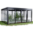Gewächshaus 'SunGarden Infinity 4.3' 443 x 338 cm mit 6 mm Acrylglas anthrazit-metallic