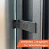 Gewächshaus 'SunGarden Infinity 4.3' 443 x 338 cm mit 6 mm Acrylglas anthrazit-metallic