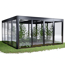 Gewächshaus 'SunGarden Infinity 4.4' 443 x 433 cm mit 6 mm Acrylglas anthrazit-metallic