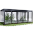 Gewächshaus 'SunGarden Infinity 5.2' 548 x 233 cm mit 6 mm Acrylglas anthrazit-metallic
