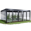 Gewächshaus 'SunGarden Infinity 5.4' 548 x 443 cm mit 6 mm Acrylglas anthrazit-metallic