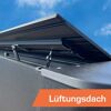 Gewächshaus 'SunGarden Infinity 5.4' 548 x 443 cm mit 6 mm Acrylglas anthrazit-metallic