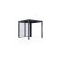 Pergola 'SunCover Select 2.2' 5 m² 233 x 233 x 229 cm 10 mm Doppelstegplatten anthrazit-metallic