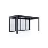 Pergola 'SunCover Select 4.2' 10 m² 433 x 233 x 229 cm 10 mm Doppelstegplatten anthrazit-metallic