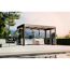 Pergola 'SunCover Select 4.2' 10 m² 433 x 233 x 229 cm 10 mm Doppelstegplatten anthrazit-metallic