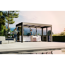 Pergola 'SunCover Select 4.2' 10 m² 433 x 233 x 229 cm 10 mm Doppelstegplatten anthrazit-metallic