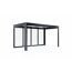 Pergola 'SunCover Infinity 4.2' 10 m² 443 x 233 x 229 cm 6 mm Acrylglas anthrazit-metallic