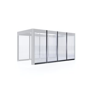 Wandelement 4 m für SunCover Select 10 mm Doppelstegplatten