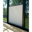 Plissee hellgrau 95 x 199 cm für SunGarden Wandmontage