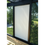 Plissee hellgrau 95 x 199 cm für SunGarden Wandmontage 2 Stück