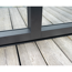 Innenverkleidung anthrazit für SunCover 4 m Wand