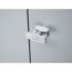 Terrassenschrank 'Romeo' silber-metallic 132 x 87 x 181 cm