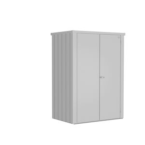 Terrassenschrank 'Romeo' silber-metallic 132 x 87 x 181 cm