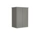 Terrassenschrank 'Romeo' quarzgrau-metallic 132 x 87 x 181 cm