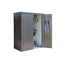 Terrassenschrank 'Romeo' dunkelgrau-metallic 132 x 87 x 181 cm