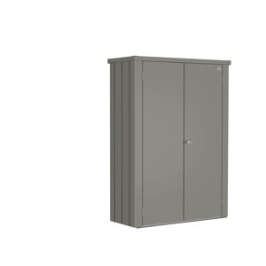 Terrassenschrank 'Romeo' Gr. M quarzgrau-met 132 x 57 x 181 cm