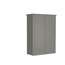 Terrassenschrank 'Romeo' Gr. M quarzgrau-met 132 x 57 x 181 cm