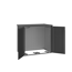 Mülltonnenbox 'Alex Duo' dunkelgrau-metallic 147 x 129 x 88 cm