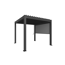 Pergola Gr. 3 x 3 dunkelgrau 312 x 312 cm