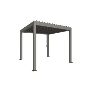 Pergola Gr. 3 x 3,5 quarzgrau-metallic 312 x 312 cm
