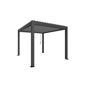 Pergola Gr. 3 x 3,5 dunkelgrau 312 x 367,5 cm