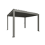 Pergola Gr. 4 x 3,5 quarzgrau-metallic 404,5 x 367,5 cm