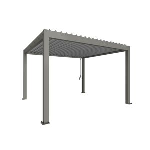 Pergola Gr. 4 x 3,5 quarzgrau 404,5 x 367,5 cm