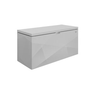 Gartenbox 'StyleBox 140 X-Design' silber-metallic 140 x 71 x 60 cm