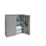 Terrassenschrank 'Romeo' Gr. M quarzgrau-metallic 132 x 57 x 140 cm