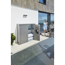 Terrassenschrank 'Romeo' Gr. M quarzgrau-metallic 132 x 57 x 140 cm