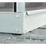 Fundament für Gewächshaus 'Venus/Comet 3800' aluminiumfarben