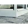 Fundament für Gewächshaus 'Venus/Comet 6200' aluminiumfarben