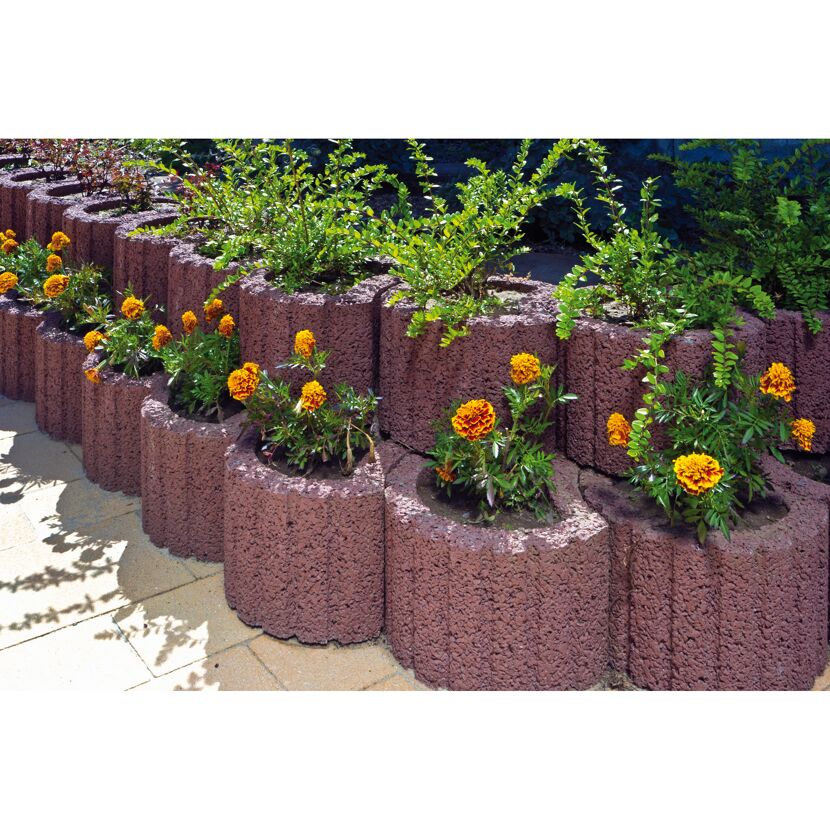 Pflanzring Beton erdbraun Ø 30 x 20 cm