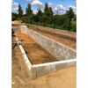 Fundament aus Schalungssteinen