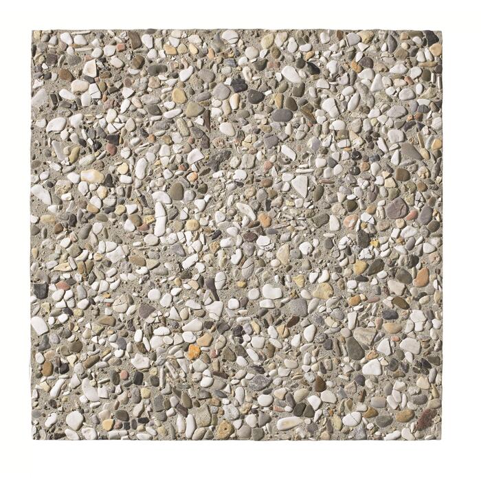 Lusit Waschbetonplatte 40 x 40 x 4 cm leinekies ǀ toom Baumarkt