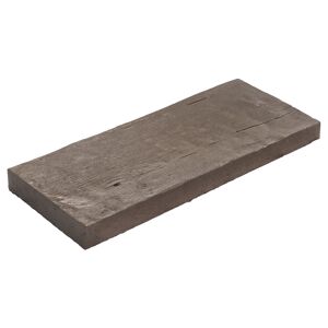 Betonplatte 'galaMadera' Holzoptik braun 60 x 25 x 4-5 cm