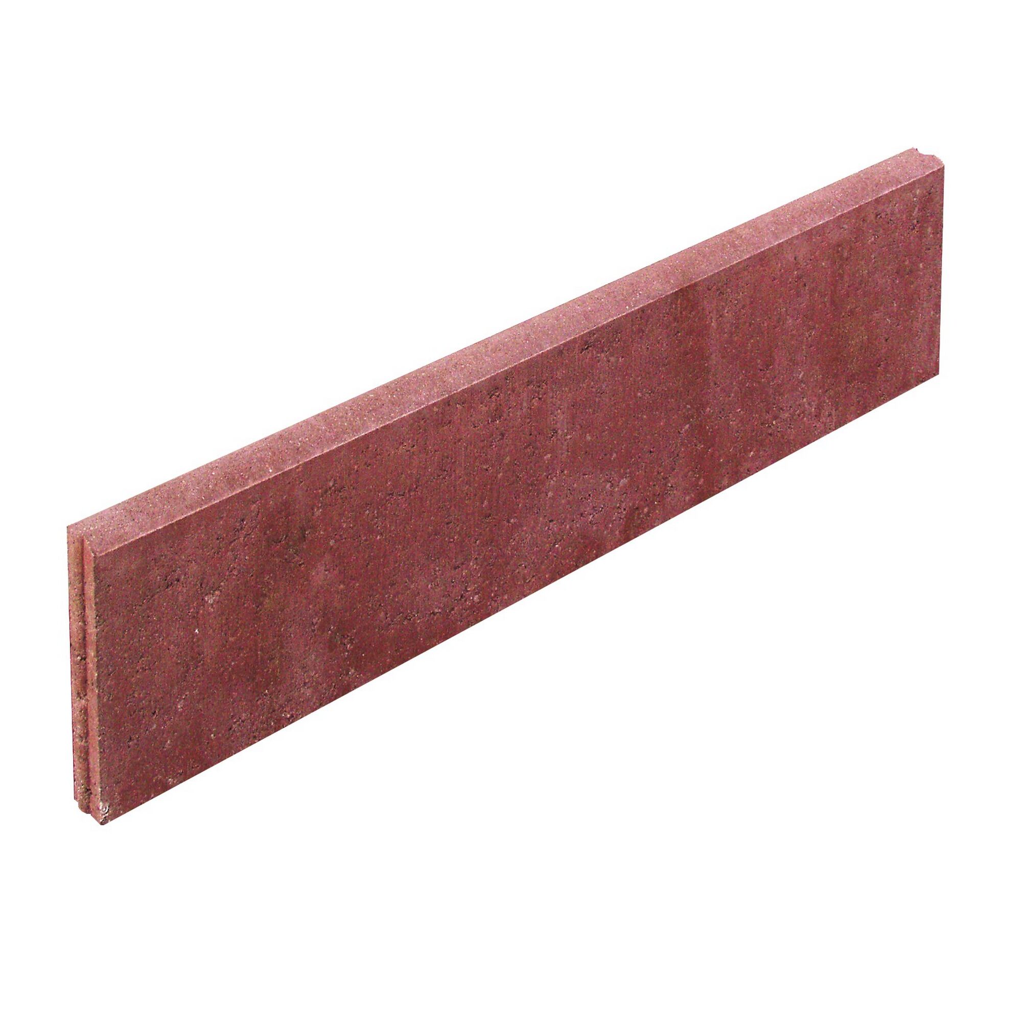 Rotes Rasenbord