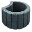 Anthrazitfarbener Pflanzring