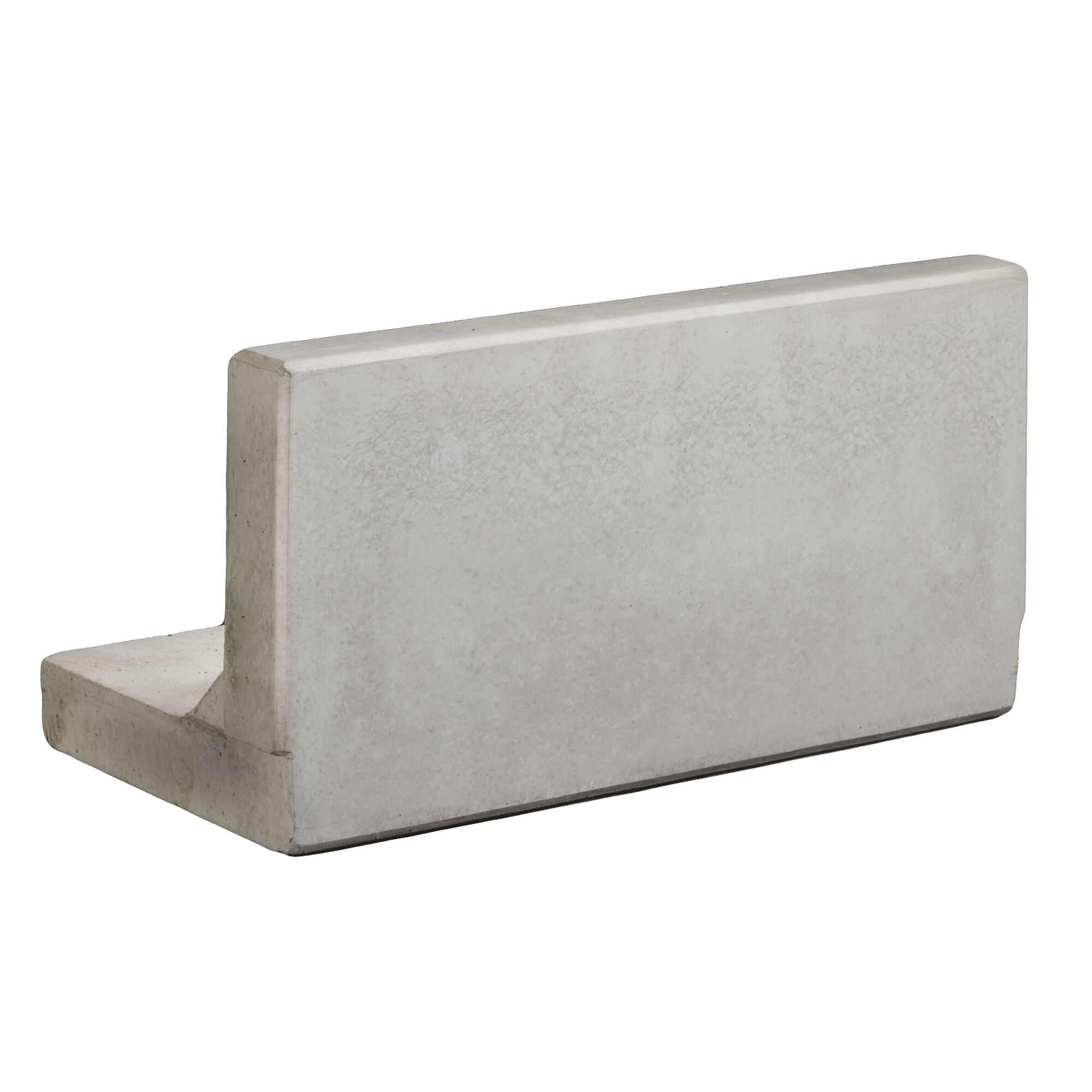 graue Winkelstütze aus Beton