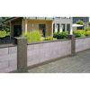 Graue Gartenmauer Planomur
