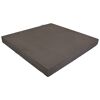 Anthrazitfarbener Planomur Pfeilerabdecker 40 x 40 x 6 cm
